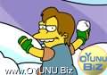 Simpsons snowball
war click to play game